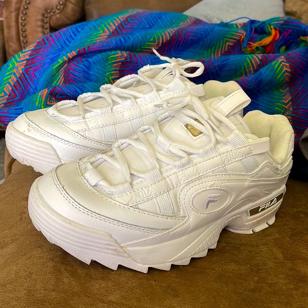 Size 12 Fila chunky shoes